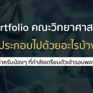 Portfolio คณะวิทยาศาสตร์ มีส่วนประกอบอะไรบ้าง มาเช็คข้อมูลกัน